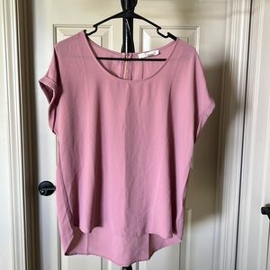Mauve blouse